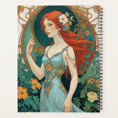 Der Goldene Nymph Jugendstil Planer (Rückseite)