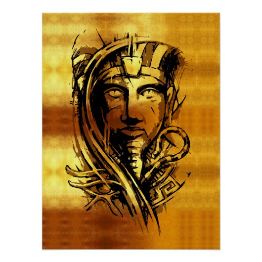 Der Goldene Pharao Poster (Vorderseite)