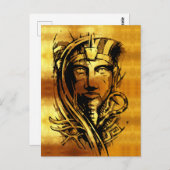 Der Goldene Pharao Postkarte (Vorne/Hinten)