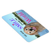 Der goldene Reichtum verändert die Welt Magnet (Rechte Seite)