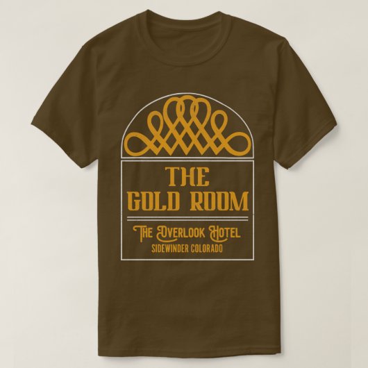 Der goldene Saal Der Ausblick über das Hotel Sidew T-Shirt (Design vorne)