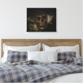 Der goldene Schädel Leinwanddruck (Insitu (Schlafzimmer))