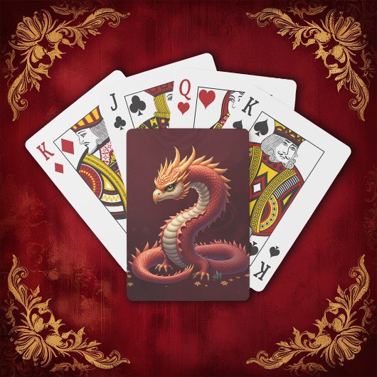 Der goldene Schlangendrache. Spielkarten