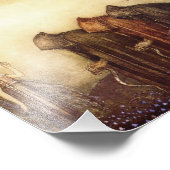 "Der goldene Schlüssel" John Bauer Watercolor Fotodruck (Ecke)