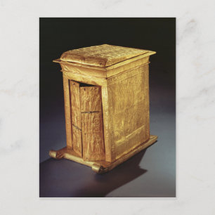 Der goldene Schrein des neuen Königreichs Tutancha Postkarte
