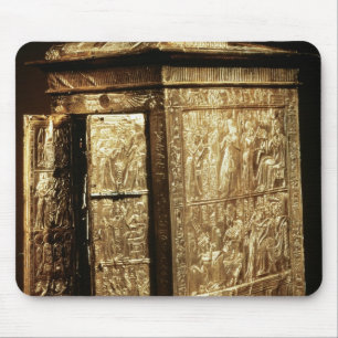 Der goldene Schrein Tutankhamun neuen Königreiche Mousepad