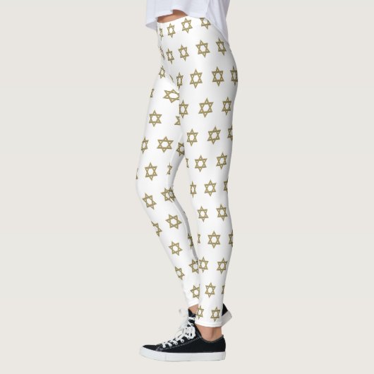 Der goldene Star von David Seamless Leggings (Links)