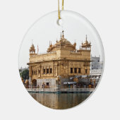 Der goldene Tempel in Amritsar Keramik Ornament (Links)