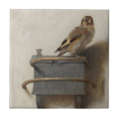 Der Goldfinch Fliese (Vorderseite)