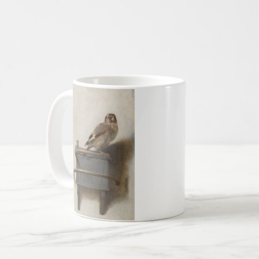 Der Goldfinch Kaffeetasse (Vorderseite Links)