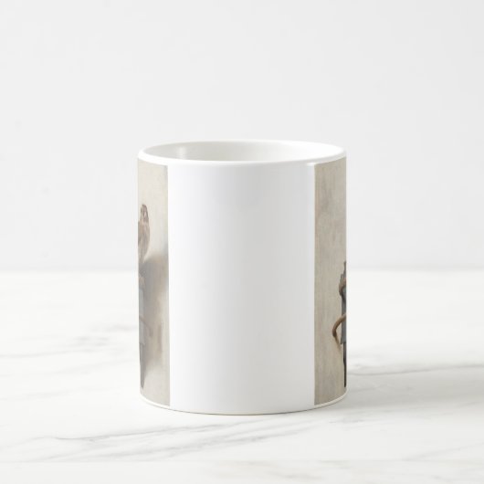 Der Goldfinch Kaffeetasse (Mittel)