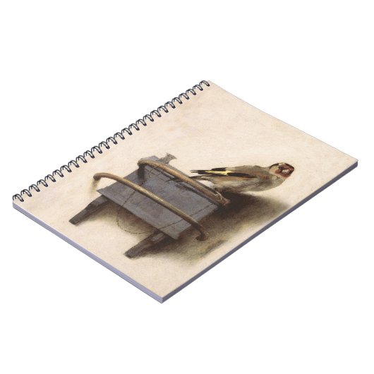 Der Goldfinch Notizblock (Linke Seite)