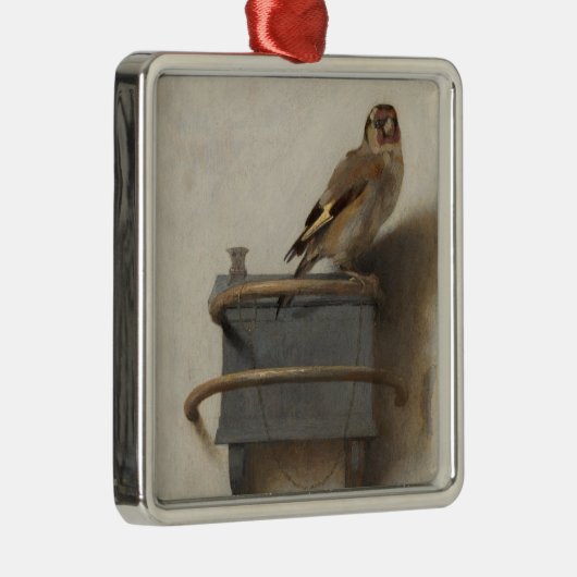 Der Goldfinch Ornament Aus Metall (Rechts)