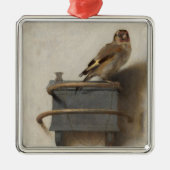 Der Goldfinch Ornament Aus Metall (Vorne)