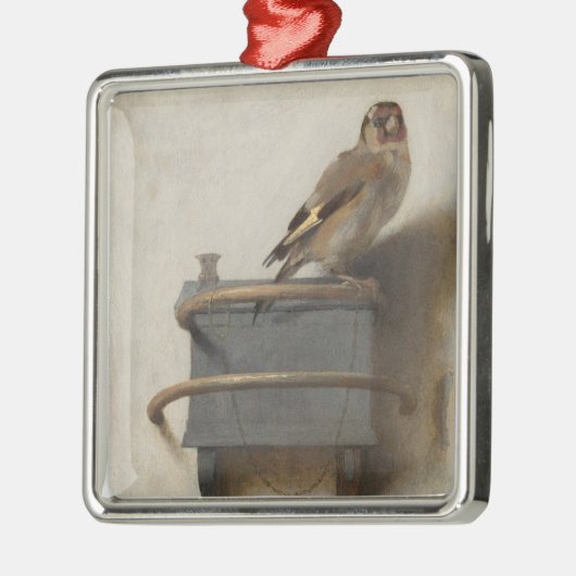 Der Goldfinch Ornament Aus Metall (Links)