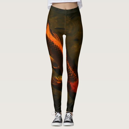 Der Goldfisch von Koi Leggings (Vorderseite)