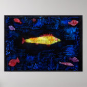 Der Goldfish, Paul Klee Poster (Vorne)