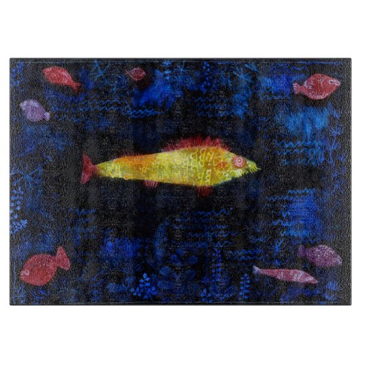 Der Goldfish, Paul Klee Schneidebrett (Vorderseite)