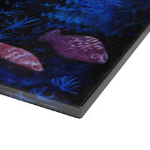 Der Goldfish, Paul Klee Schneidebrett (Ecke)