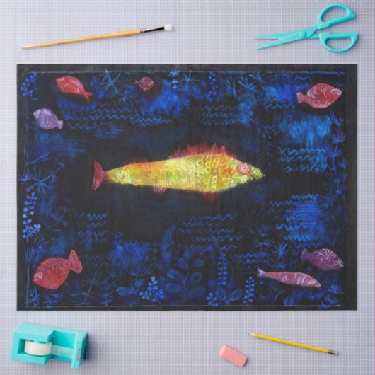 Der Goldfish, Paul Klee Seidenpapier (Basteln)