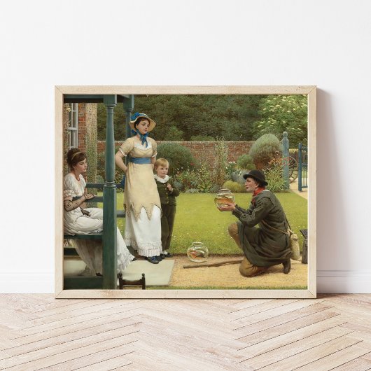 Der Goldfish-Verkäufer | George Dunlop Leslie Poster