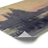 Der Goldmond Poster (Ecke)