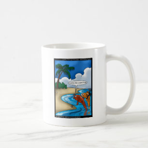 Der Golf fischende Lustige Tees Karten & Andere Ge Kaffeetasse