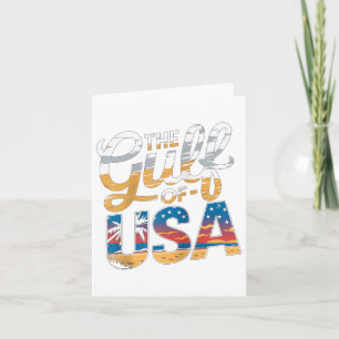 Der Golf von Amerika Beach Resort Design Ragl Karte