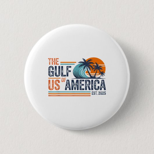 Der Golf von Amerika Design - Golf von Amerika Button (Vorderseite)