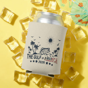 Der Golf von Amerika fischt patriotische amerikani Dosenkühler