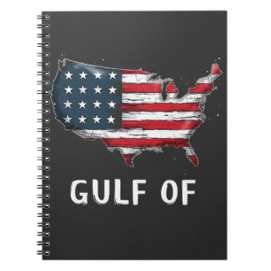 Der Golf von Amerika Funny Trump East Cost Mexiko Notizblock