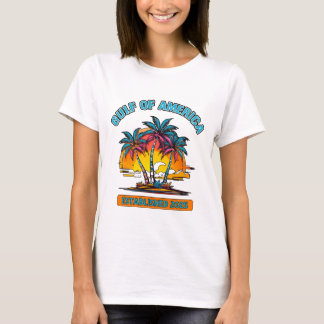 Der Golf von Amerika hat 2025 den tropischen T - S T-Shirt