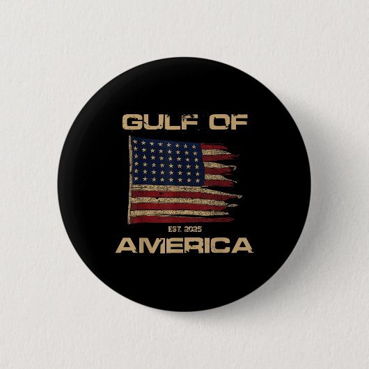 Der Golf von Amerika hat seit 2025 unter der Flagg Button (Vorderseite)