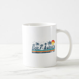 Der Golf von Amerika im Retro-Golf für Mexiko im J Kaffeetasse