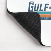 Der Golf von Amerika im Retro-Golf von Amerika sei Mousepad (Ecke)