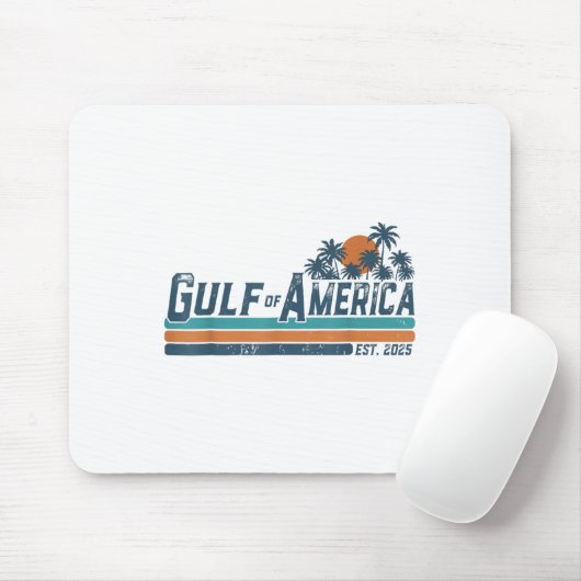 Der Golf von Amerika im Retro-Golf von Amerika sei Mousepad (Mit Mouse)