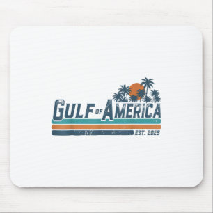Der Golf von Amerika im Retro-Golf von Amerika sei Mousepad