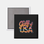 Der Golf von Amerika Mexiko Urlaub Desi Magnet (Vorderseite/Rückseite)