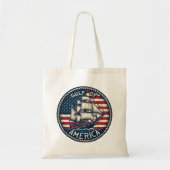 Der Golf von Amerika Patriotic Tragetasche (Vorne)