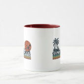 Der Golf von Amerika - Vintages patriotisches Desi Tasse (Zentrum)