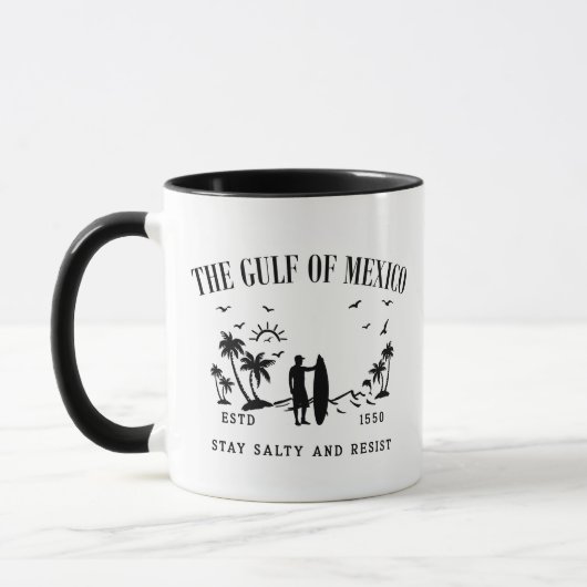 Der Golf von Mexiko bleibe salzig und widersteht Tasse (Links)