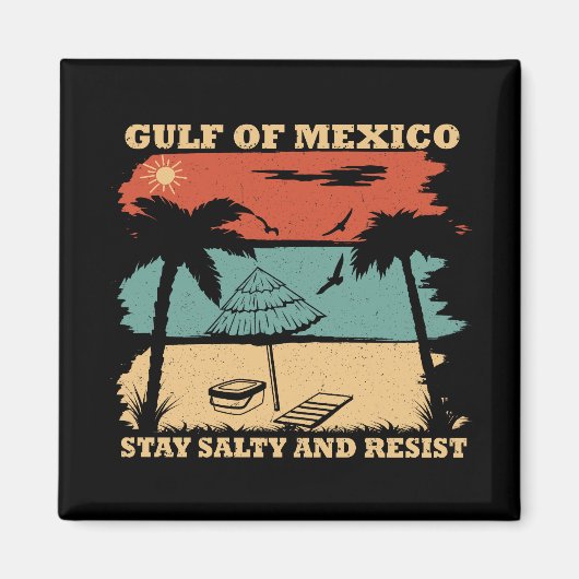 Der Golf von Mexiko bleibe salzigen Widerstand Magnet (Vorne)