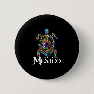 Der Golf Von Mexiko Edm Musik Rave Tanz Meeresschi Button