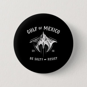 Der Golf von Mexiko ist salzig und widersteht Trib Button