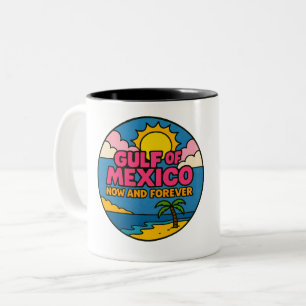 Der Golf von Mexiko jetzt und für immer Zweifarbige Tasse