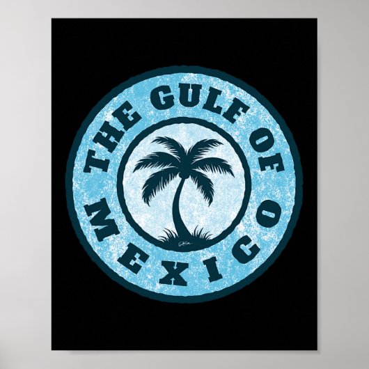 Der Golf von Mexiko Poster (Vorne)