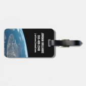 Der Golf von St. Lawrence und Kanada. Gepäckanhänger (Rückseite horizontal)