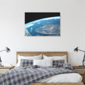 Der Golf von St. Lawrence und Kanada. Leinwanddruck (Insitu (Schlafzimmer))