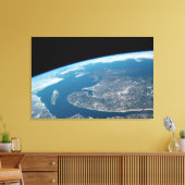 Der Golf von St. Lawrence und Kanada. Leinwanddruck (Insitu (Wohnzimmer))