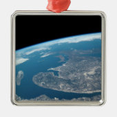 Der Golf von St. Lawrence und Kanada. Ornament Aus Metall (Vorne)